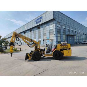 Underground Utility Vehicle Scaling Jumbo Mining crushing Rock drill Chiseling