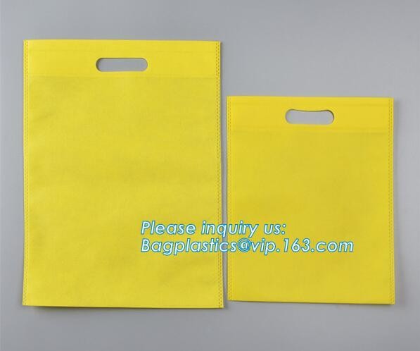 Cheap 100% New Recyclable Whole Bag Heat Sealed Machine Made PP Non Woven Bag with Strip, bagplastics, bagease, pak, pkg