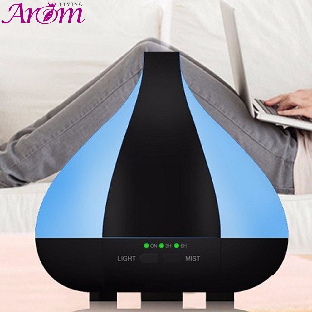  Ultrasonic 220ML Large Capacity Home Mist Wood Grain Colorful Aromatherapy Diffuser Manufactures