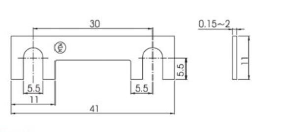 Mini Stud Bolt On Automobile Car Flat Type ANG Strip ANS Bolt-Down 30 Amp Automotive Fuse 1