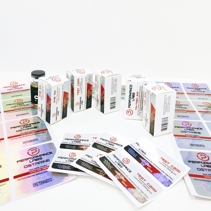 Tren Enanthate 10ml Vial Labels On Vinyl For Anabolic