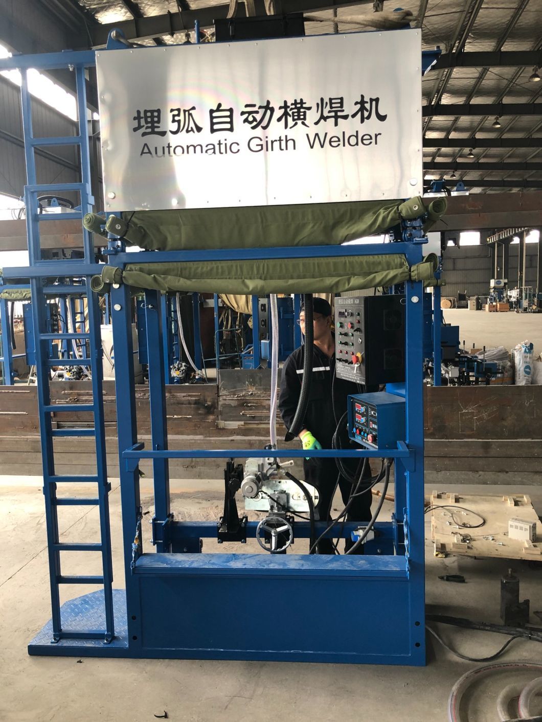 Automatic Tank Girth Welding Machine and Steel Plate Horizontal Welder