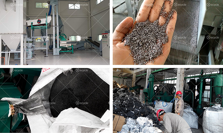 14700 kg Weight Environmental Protection Machinery Lithium Battery Recycling Machine