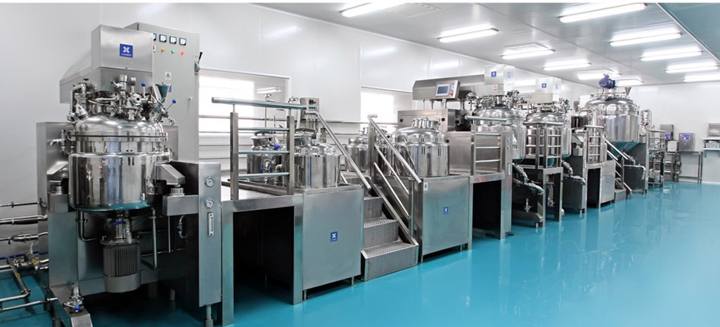 Cosmetic Vacuum Homogenizer Mixer High Shear Emulsifier For Dark Spot Removing Cream