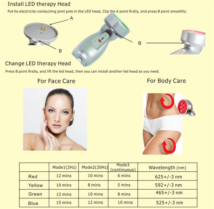 BF8005 Home Use Led Skin Therapy Acne Treatment Facial Beauty Machine Best Portable Led Therapy Machine