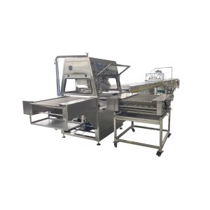 Muesli Bar Chocolate Coating Machine With Industrial Level Cooling Tunnel