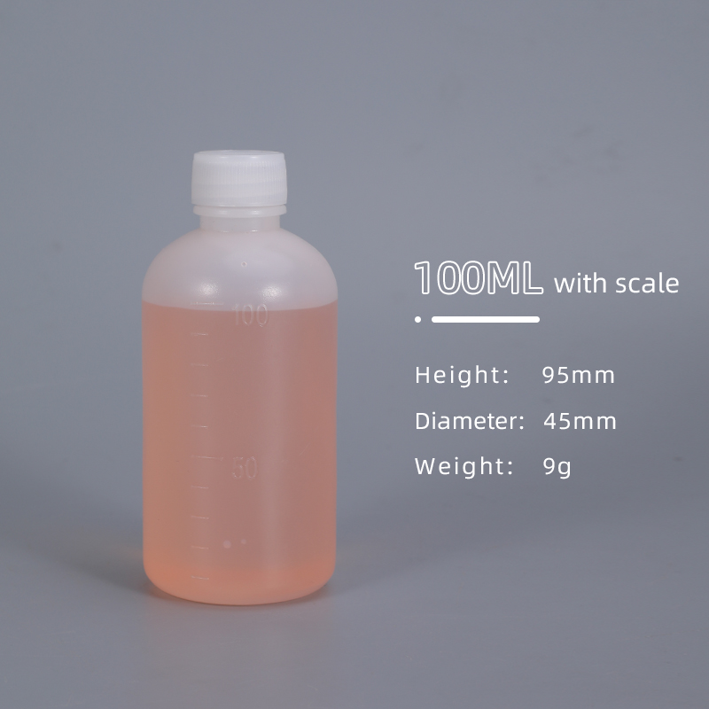 Sealing Type Plastic Hdpe Reagent Bottle For Laboratory Analysis Screw Cap