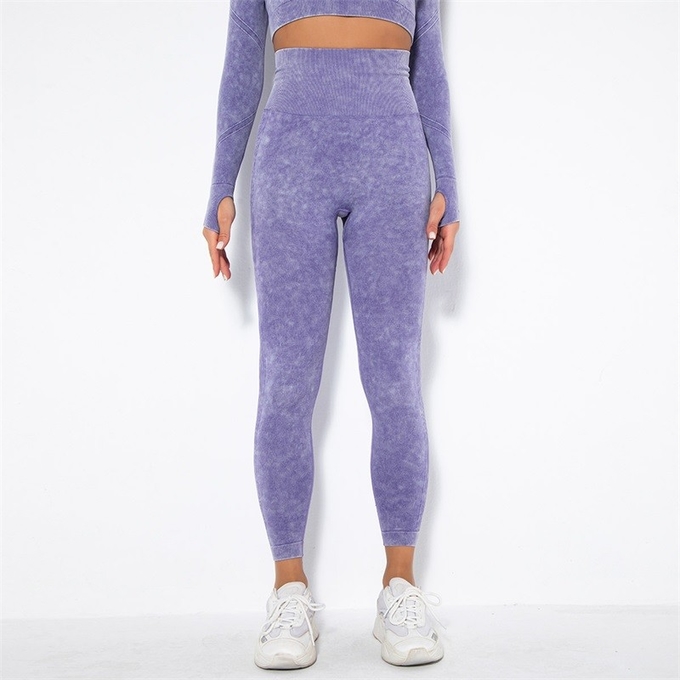 Washed Gym Scrunch Butt Leggings Seamless Big Booty Workout Gym Pants