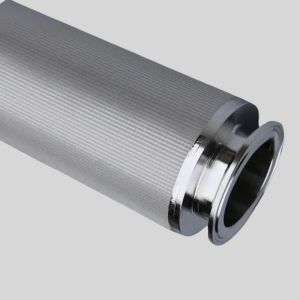 2μM-200μM Sintered Mesh Filter Cartridge Customized ISO 9001 Standard