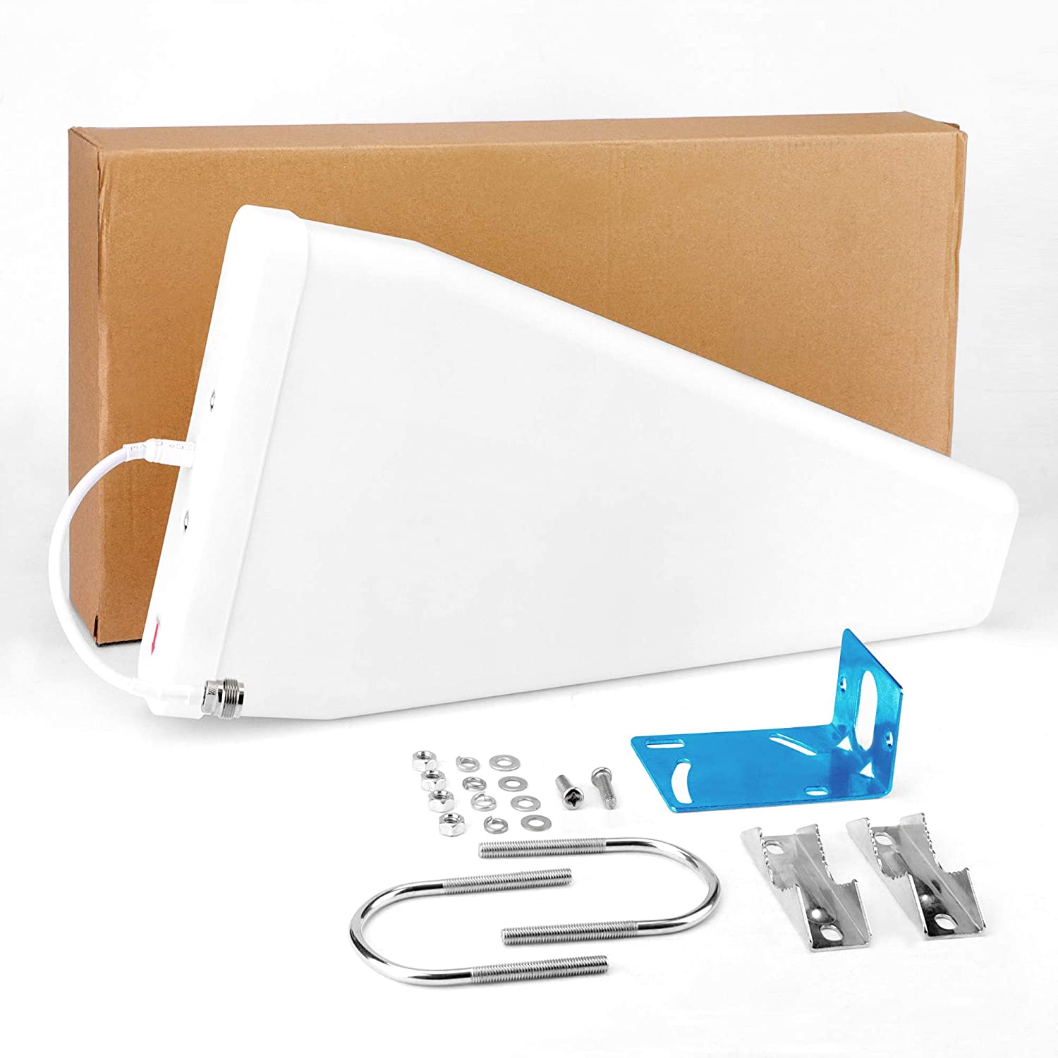 100W Max Input Power 698-2700MHz Directional ABS Antenna for Indoor Cell Phone Booster