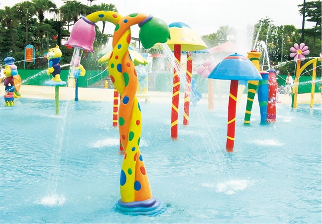 aqua park equipment swimming pool play equipment jellyfish water spray