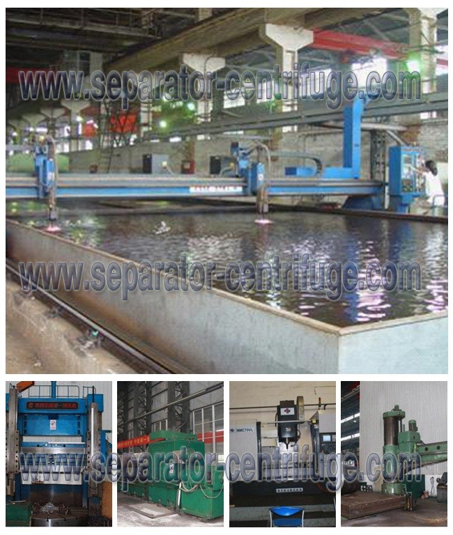 300T/D Disc Stack Centrifuges Oily Water Separator For Vegetable Oil Degumming