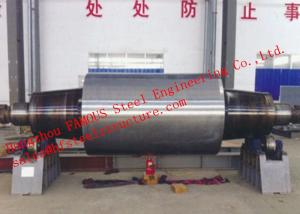  High Carbon Tool Steel Solid Forged Backup Rolls For Cold And Hot Rolling Mills Manufactures
