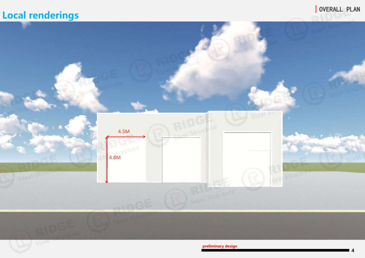 Pre Engineered Warehouse Building Prefab Factory Workshop Construction Stainless Steel Structure Fabrication