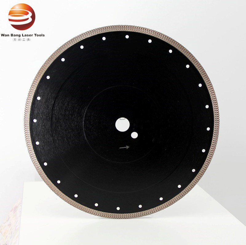 9 inch Hot Pressed Diamond Circular Saw Wheel for Ceramic Tiles Brick Fast Cutting