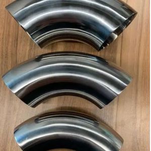 China 90° Degree Applications Black Steel Pipe Fittings with Epoxy Coating and Cold Bending Technique on sale