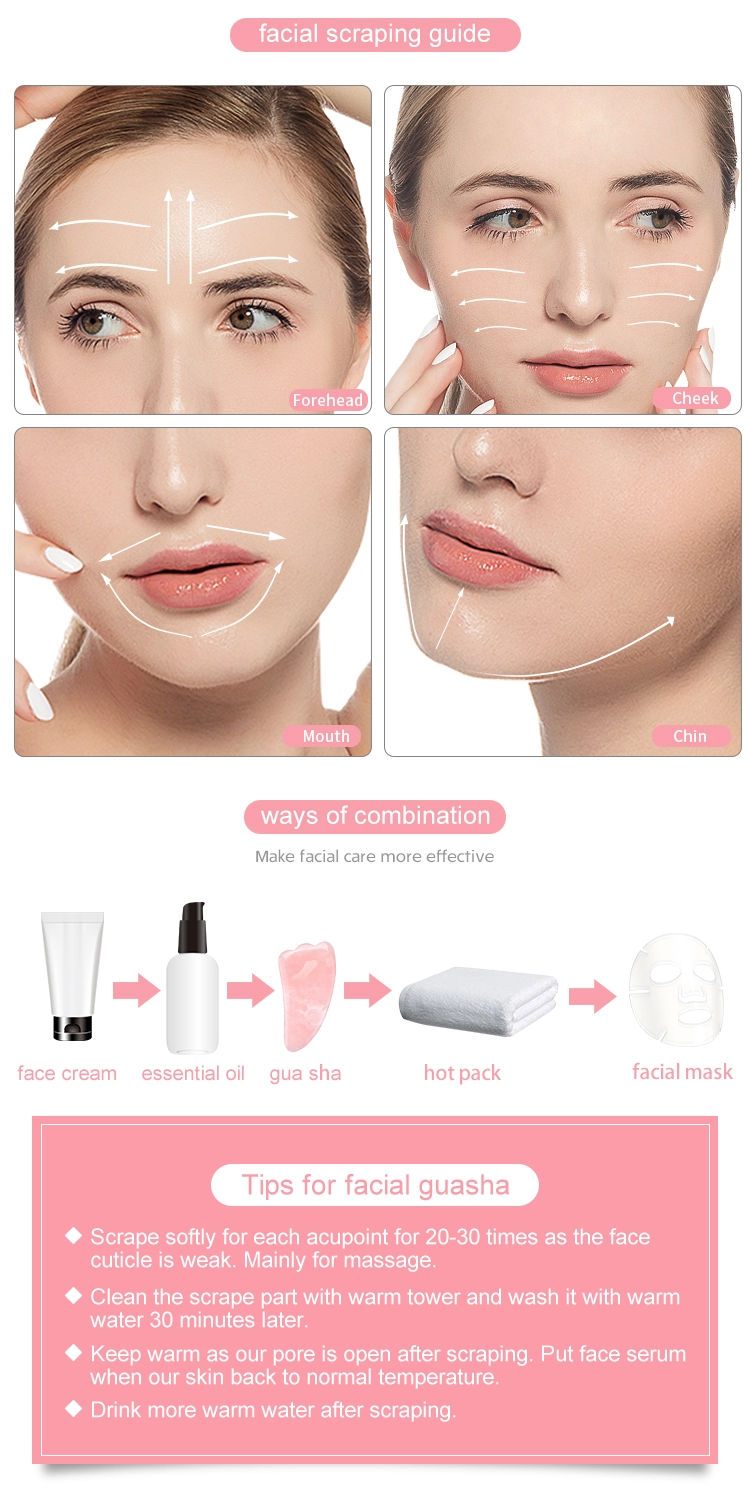 15cm Facial Roller And Gua Sha Set