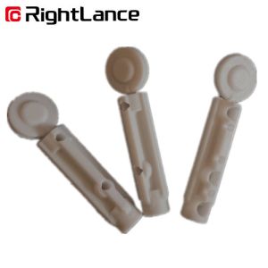 27g Glucometer Grey Twist Blood Lancet Single Use Needle