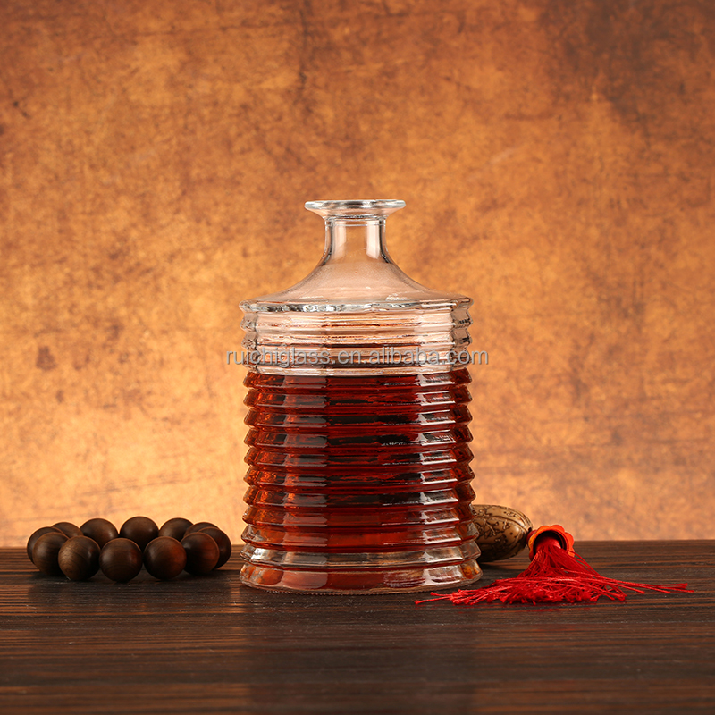Super Flint Glass Bottle for Custom Size Vodka Packaging Solution