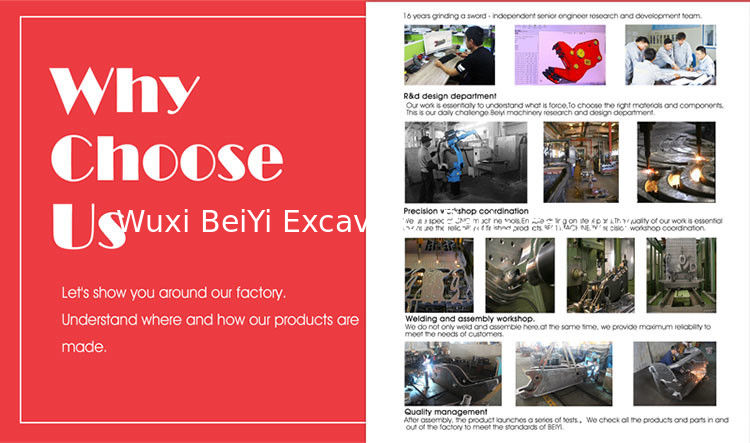 BY-HC SERIES Hydraulic concrete cutter 8-40T Excavator hydraulic pulverizer steel bar breaker
