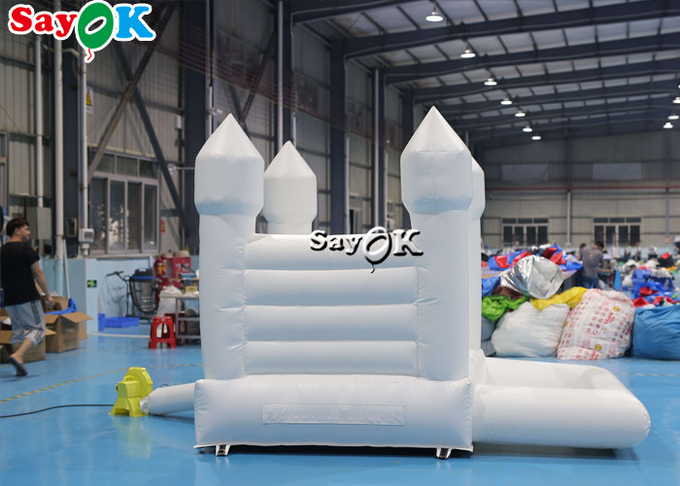 Tarpaulin Inflatable Bounce For Wedding Engagement Event Party 3.2x2.5x2.4m