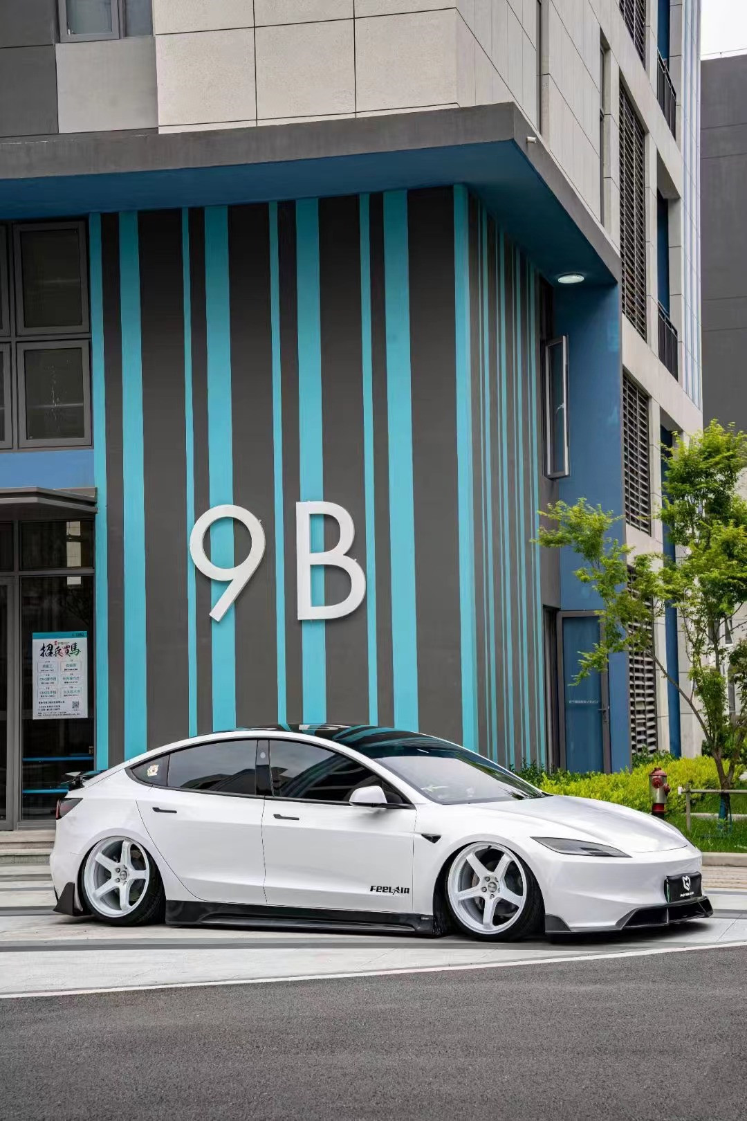 Carbon Fiber Tesla Model 3 Body Kit New Repair Tesla Side Skirt Front Lip Diffuser
