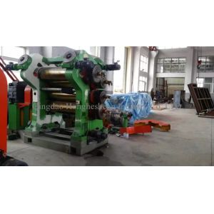 400*1200mm Used Rubber Calender Machine Four Roll Calendering Line