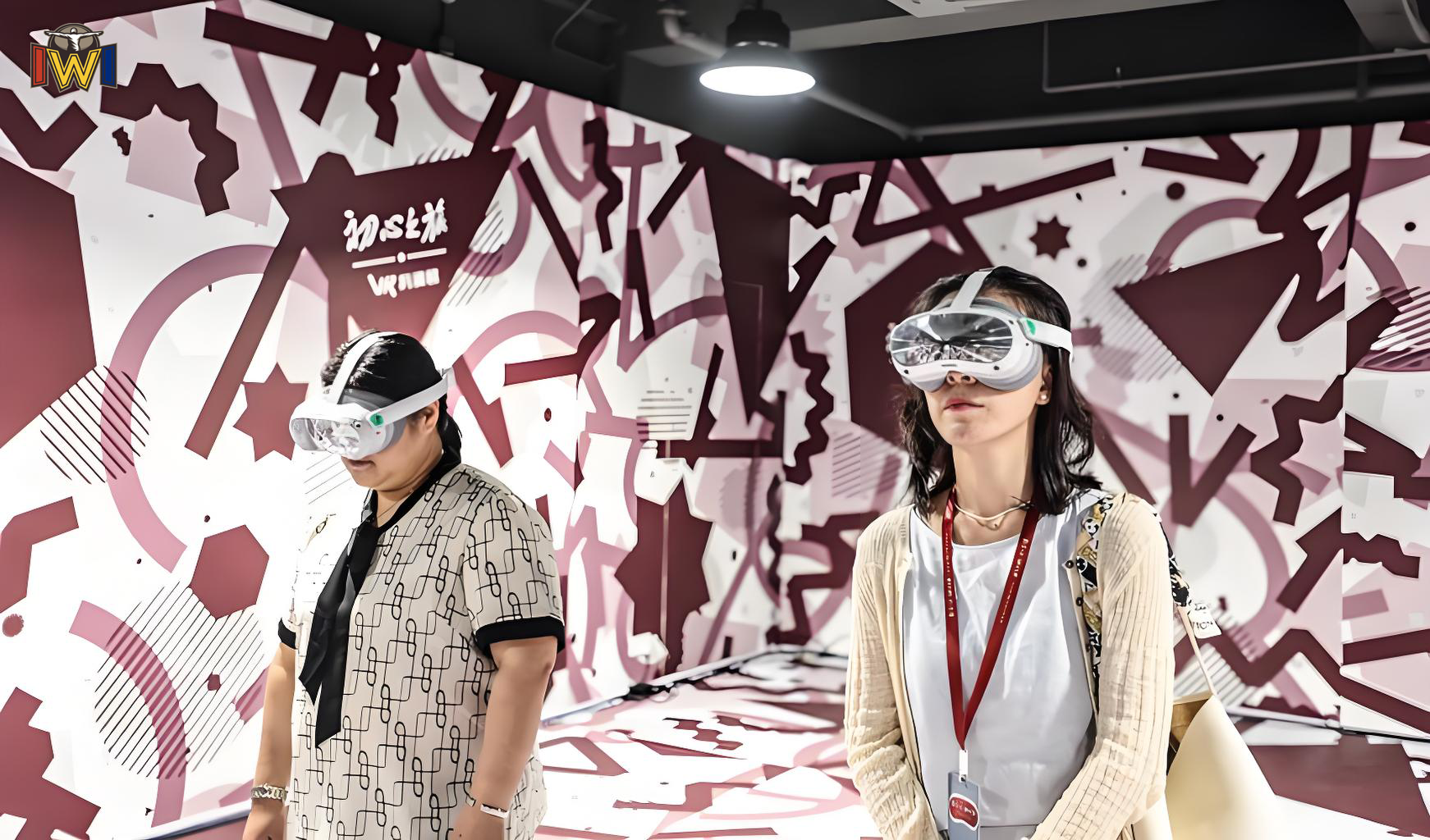 XR Arena VR Game with Motion Platforms and Special Effects