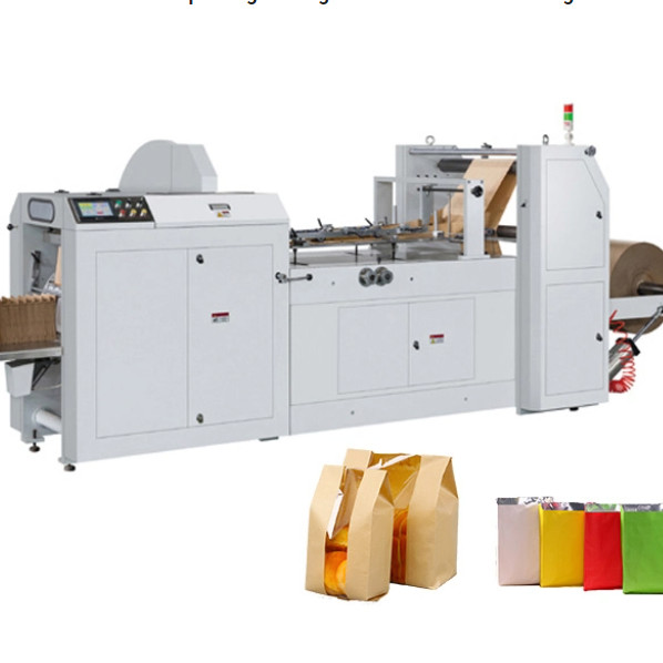 High Speed Automatic Paper Bag Making Machine 160-420mm For Snack Packing#automatic shopping bag making machine