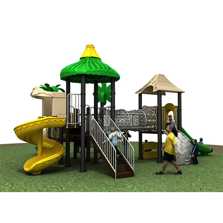 Anti Static Kids Custom Playground Slides Plastic Outdoor
