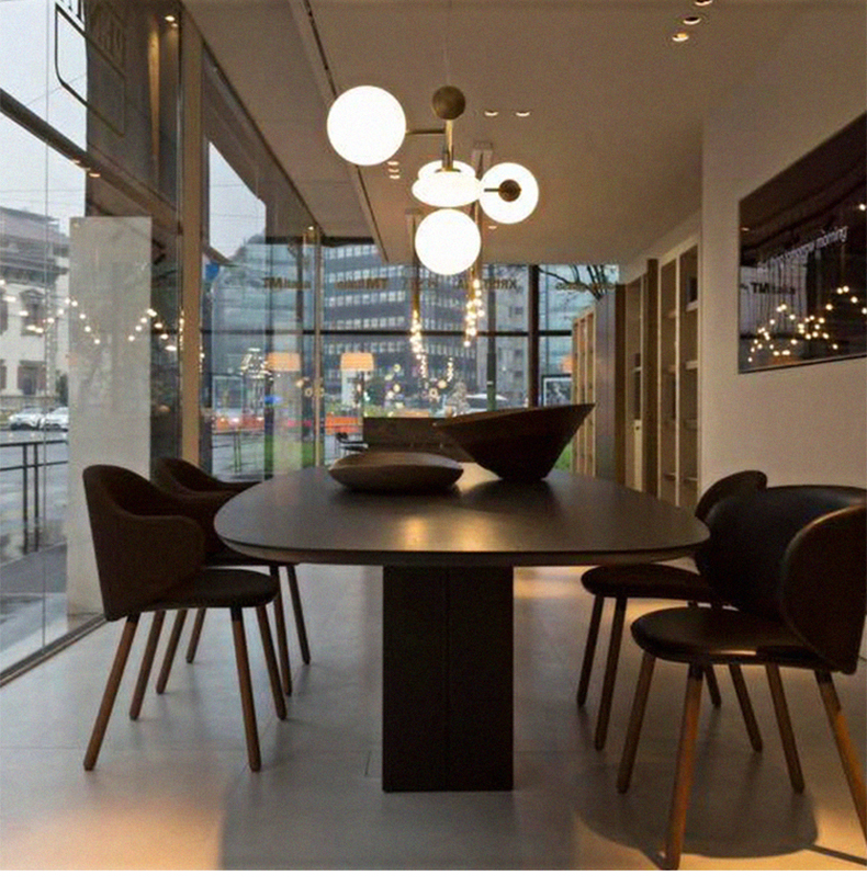 Modern Glass Chandelier For Dinning Room Nordic Kitchen Island Chandelier(WH-MI-458)