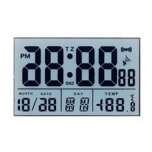  Transparent 7 Segment TN LCD Display For Medical / Blood Glucose Meter Manufactures