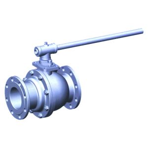 CS API 6D DIN Floating Ball Valve Flanged With PTFE Seat Q41F/H/Y-150Lb