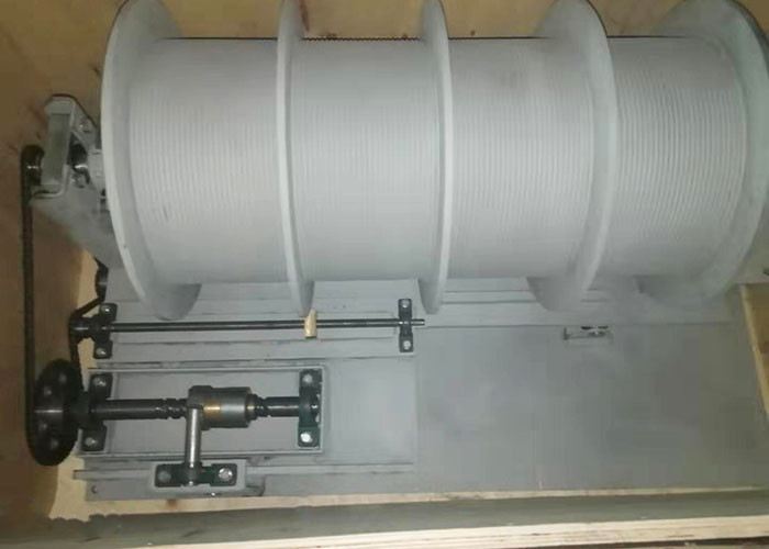 Four Drums Winding Electric Winch Machine For Cleaning Building Wall And Window