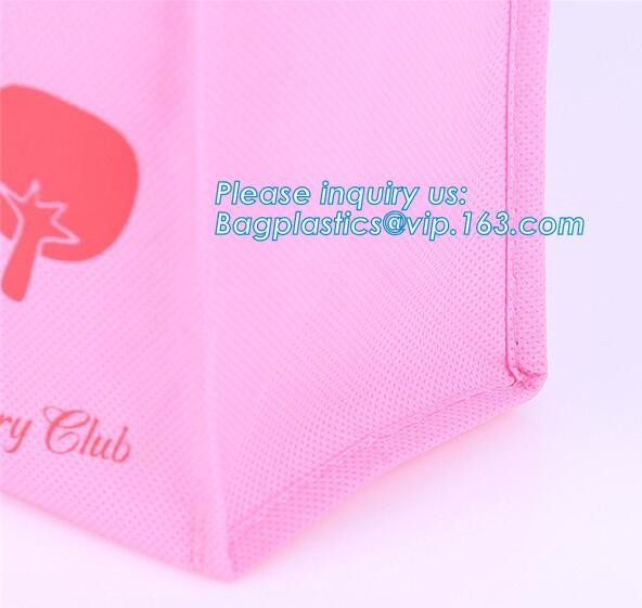 Wholesale Cheap Price Custom Printed Eco Friendly Tote Grocery Shopping Fabric PP Laminated Recyclable Non Woven Bag
