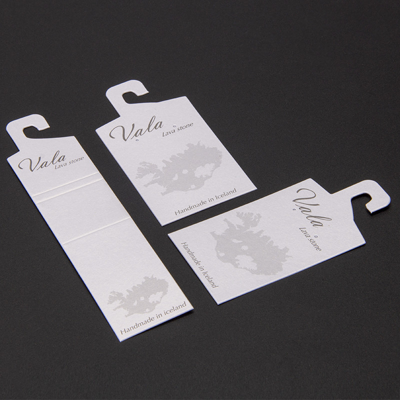 500gsm White Pearl Paper Header Cards