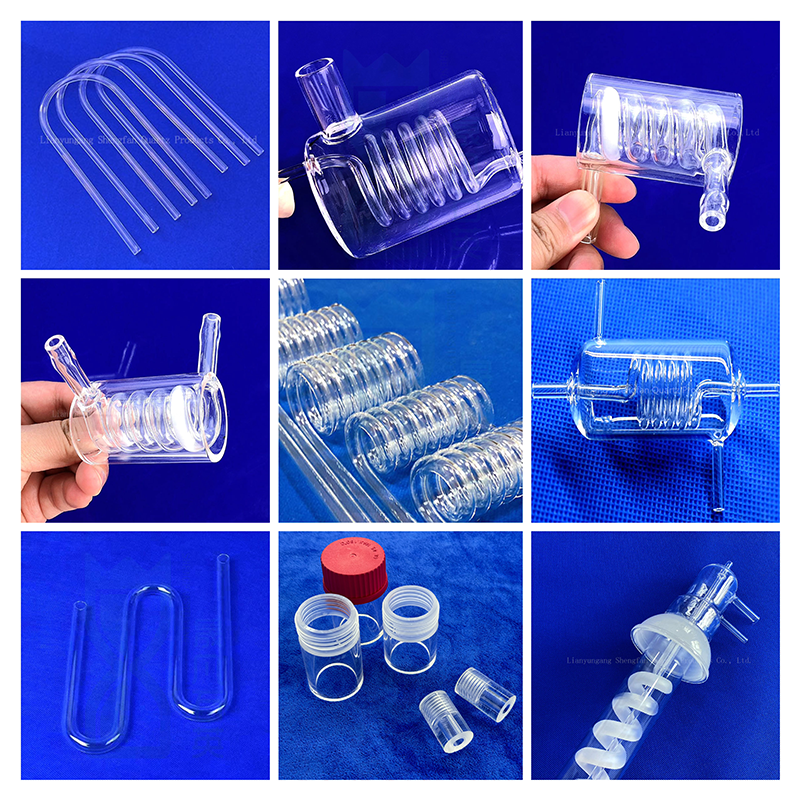 Factory Custom Laboratory Corrosion Resistant Quartz Glass Instruments