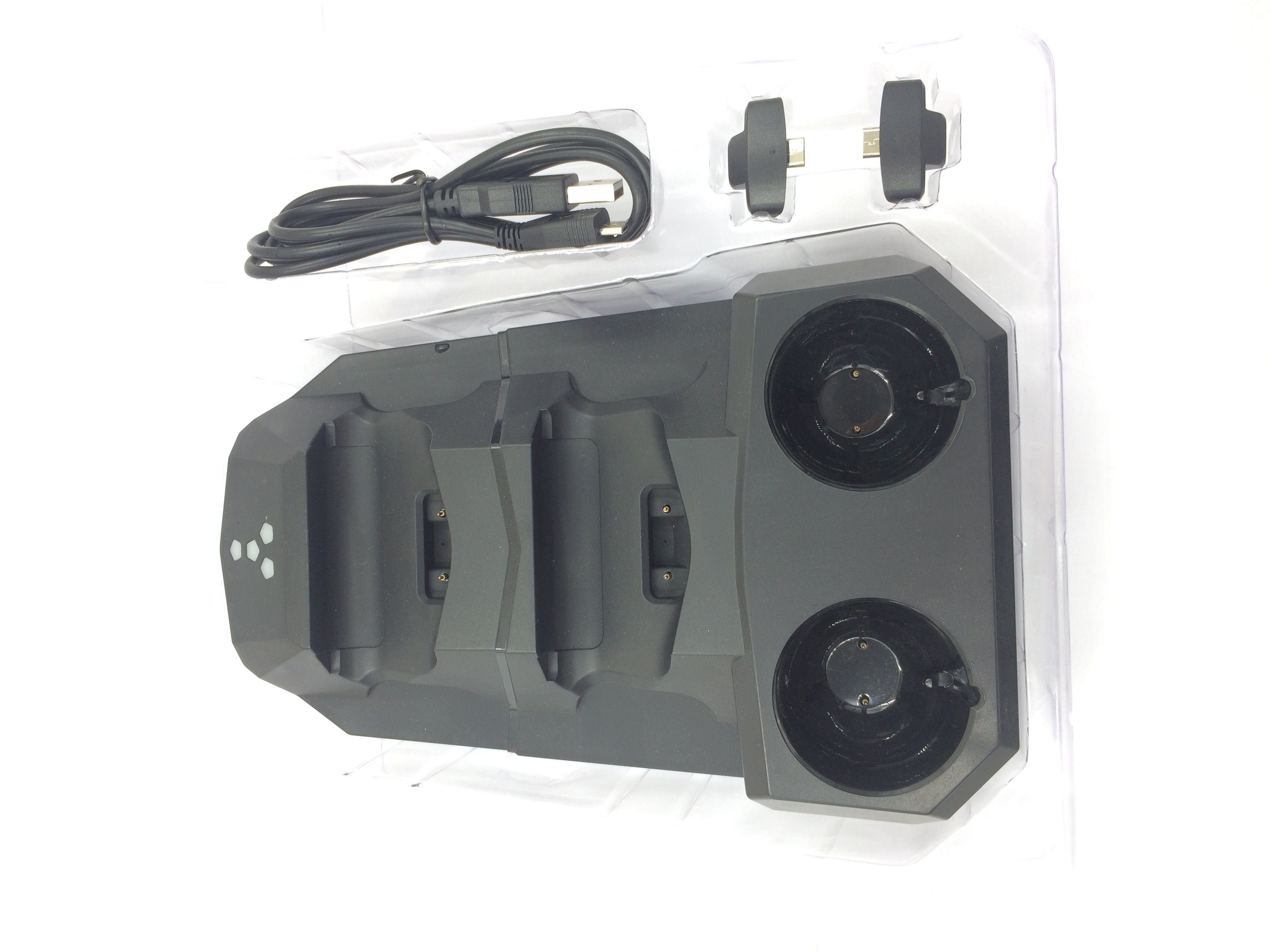 4 In 1 USB Charging Dock With LED Light Dual Charger Dock Station For Playstation For PS Move For PS4 VR Controllers
