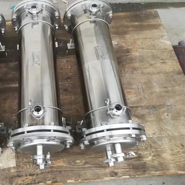 double tube sheet heat exchanger