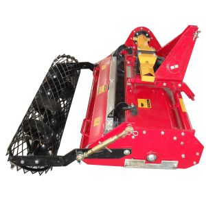 China 4 Wheel Farm Tractor PTO Linked Stone Burier Rotavator 330kg Increasing Utilization on sale