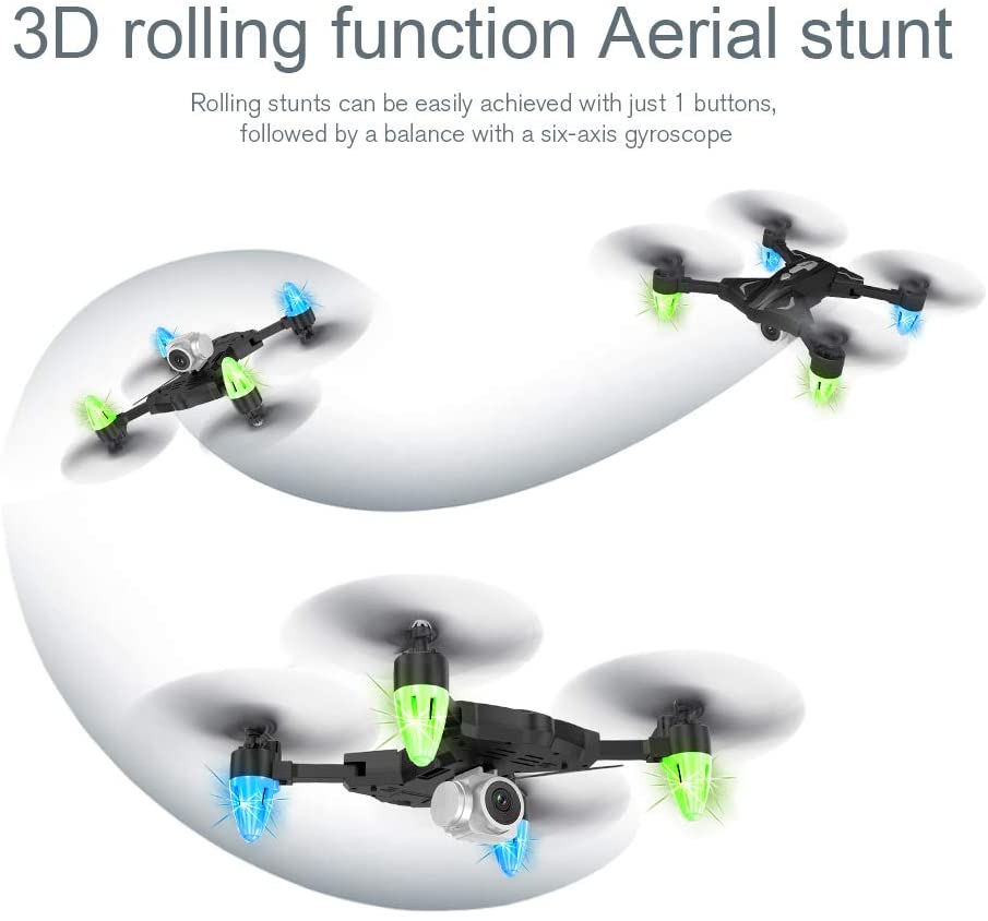 WiFi FPV Camera High Hold Mode Foldable Flight Time 18 Minutes 1080P Quadcopter F69 shenzhen drone