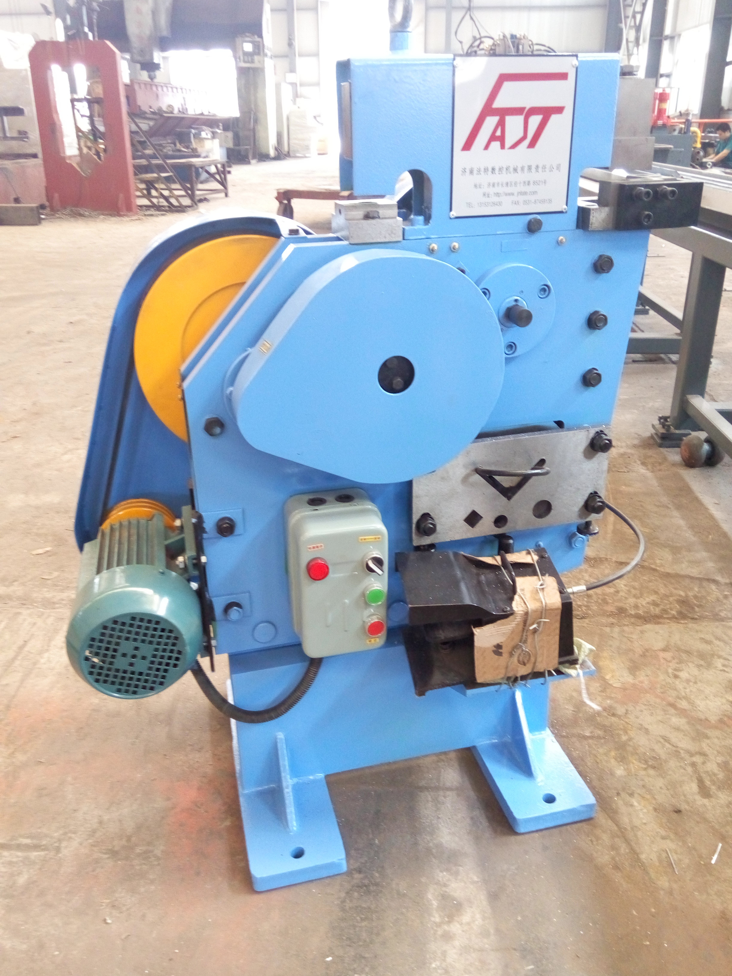 Multifunctional Punching And Shearing Machine Channel Steel Cutting And Punching