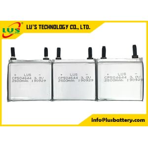 China Ultra Thin LiMnO2 Lightweight Lithium Battery 3V 2500mah CP504644 on sale