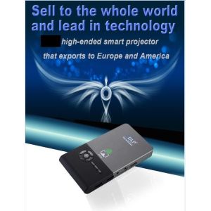 Portable Wireless Projector support 5G Wifi Quad core CPU HDMI Android OS