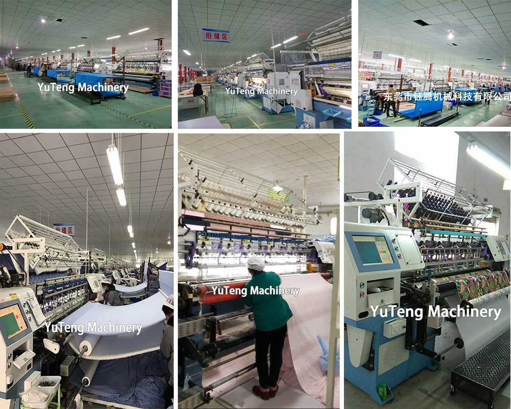 Multipurpose Lock Stitch Quilting Machine High Speed For Bed Sheet 1650mm Width