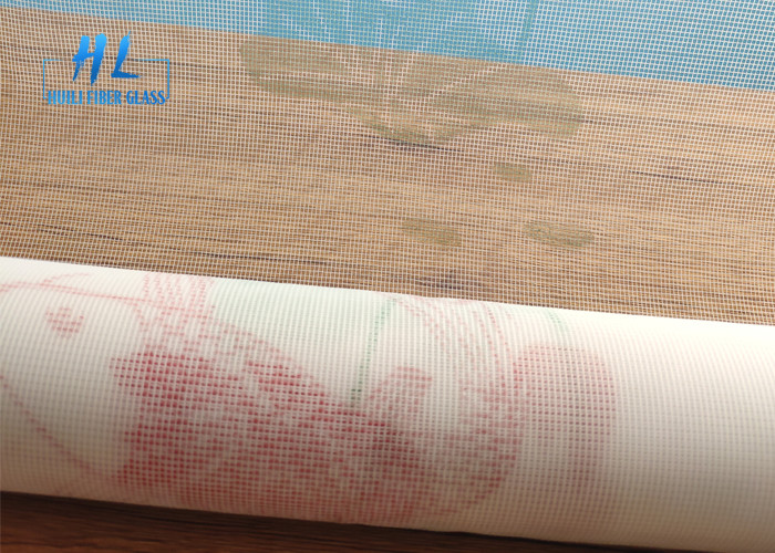 100g Polyester Screen Printing Mesh Yellow And White Custom Length 50 meters