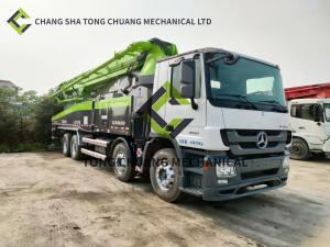 In 2014 Zoomlion Mercedes Benz Chassis Concrete Pump Truck 52 Meters 6 Cylinder 6 Rod Manufactures