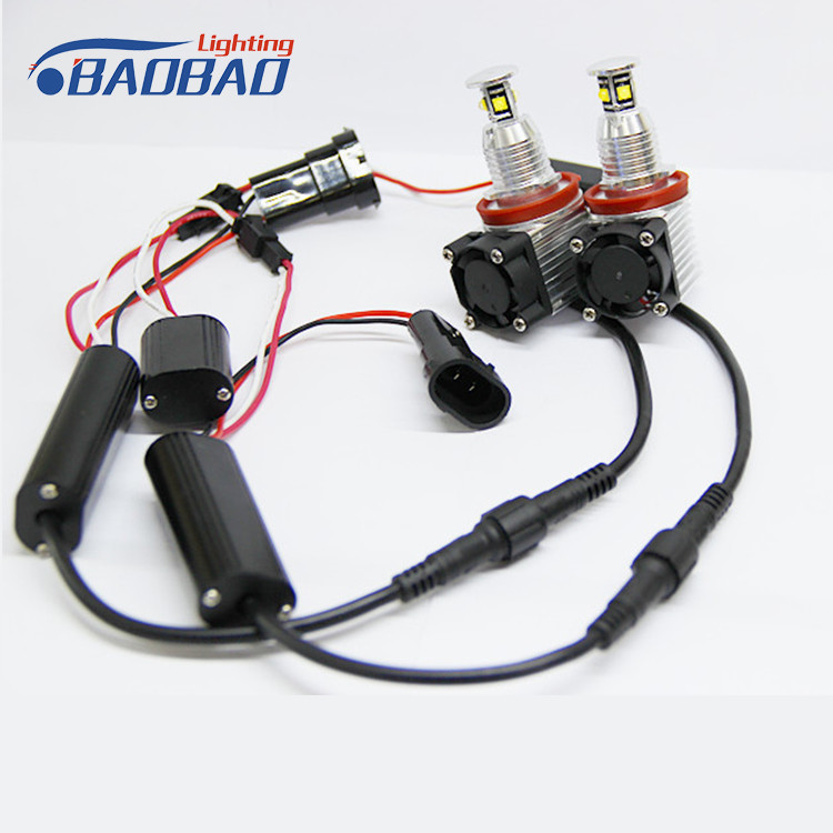 H8 40W-F 4pcs CREE XTE BMW LED Marker, BMW Angel eye