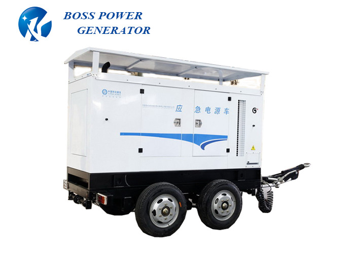 Perkins Cummins Trailer Diesel Generator Nature Intake 100KVA Convenient