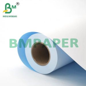 80g 24" X 150ft Blue Plotting Paper With White Back For Engineering Drawings